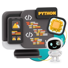 Мой первый сайт с мозгами: Python + AI - КИБЕРшкола программирования для детей, компьютерные курсы для школьников, начинающих и подростков - KIBERone г. Ижевск
