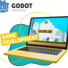 Godot.  Основа создания легендарных игр - КИБЕРшкола программирования для детей, компьютерные курсы для школьников, начинающих и подростков - KIBERone г. Ижевск
