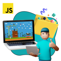 Программирование на JavaScript. Учимся создавать игры! - КИБЕРшкола программирования для детей, компьютерные курсы для школьников, начинающих и подростков - KIBERone г. Ижевск