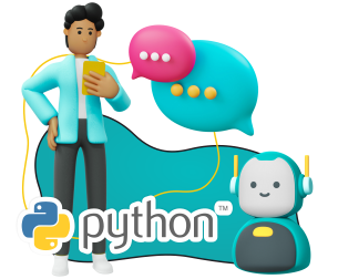 Умный чат-бот на Python - Школа программирования для детей, компьютерные курсы для школьников, начинающих и подростков - KIBERone г. Ижевск