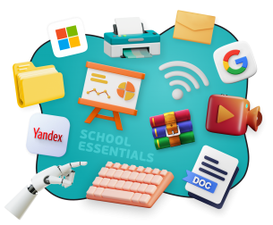 Цифровая база для школьника - КИБЕРшкола программирования для детей, компьютерные курсы для школьников, начинающих и подростков - KIBERone г. Ижевск