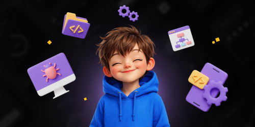 Идеальный сайт с нуля: код, дизайн и AI-помощник - КИБЕРшкола программирования для детей, компьютерные курсы для школьников, начинающих и подростков - KIBERone г. Ижевск